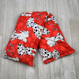 Cherry Pit Heating Pad - Dalmations on Red - Get A Whiff @ Cherry Pit Crafts