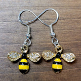 Honey Bee Earrings
