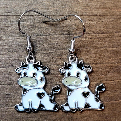 Cow Earrings