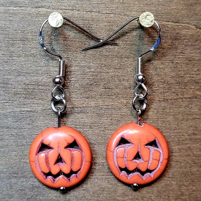 Jack-o-Lantern Earrings