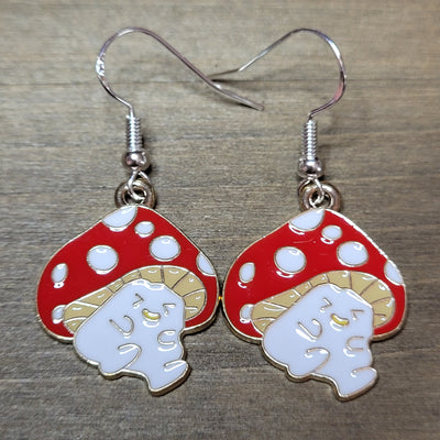 Cute Mushroom Earrings
