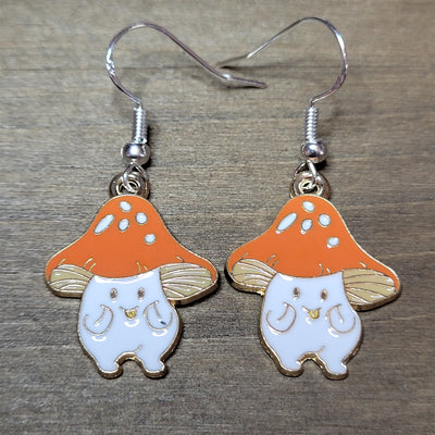 Cute Mushroom Earrings