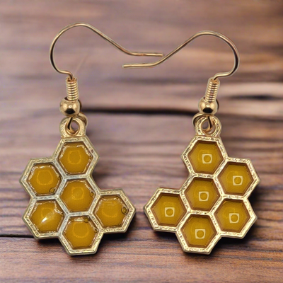 Honeycomb Earrings