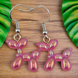 Balloon Animal Earrings