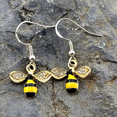 Honey Bee Earrings
