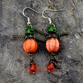 Pumpkin Earrings