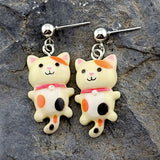 Calico Kitty 😺 Earrings