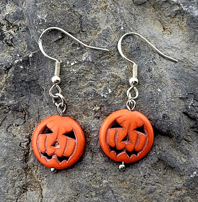 Jack-o-Lantern Earrings