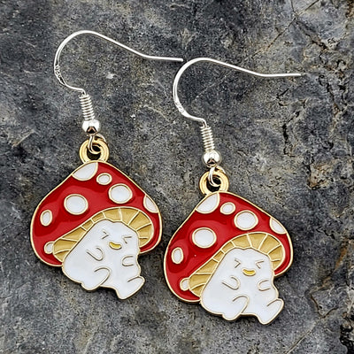 Cute Mushroom Earrings