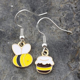 Bees and Honey Earrings