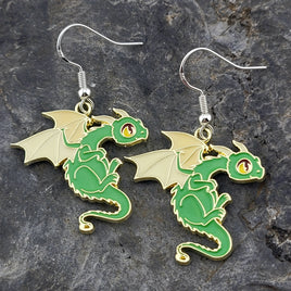 Cartoon Dragons Earrings