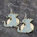 Cartoon Dragons Earrings