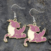 Cartoon Dragons Earrings