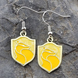 Wizard Animal Crest Earrings