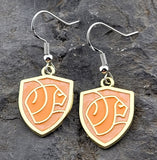 Wizard Animal Crest Earrings