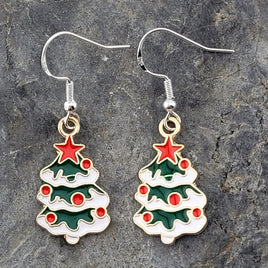 Christmas Tree Earrings