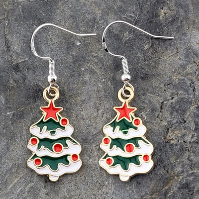 Christmas Tree Earrings