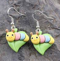 Cute Caterpillar Earrings