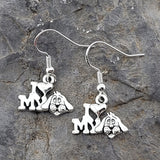 I Love My Dog Earrings