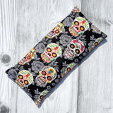 Cherry Pit Heating Pad - Decorative Sugar Skulls