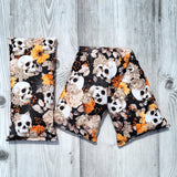 Cherry Pit Heating Pad - Skulls and Fall Floral