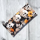 Cherry Pit Heating Pad - Skulls and Fall Floral