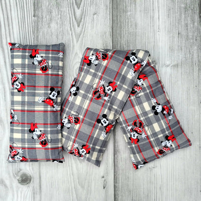 Cherry Pit Heating Pad - Mickey & Minnie Plaid