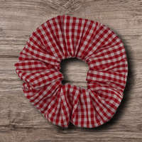 Poppy Red Gingham