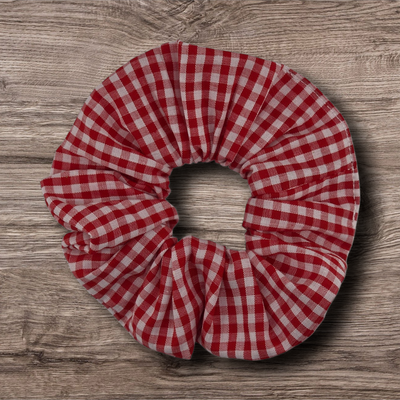 Poppy Red Gingham