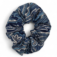 Navy Paisley