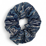 Navy Paisley