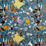 Nightmare Before Christmas Microwaveable Heating Pad: Cherry Pits, Rice, Walnut or Flax Seed
