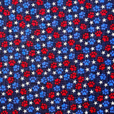 Heating Pad, Cherry Pits, Rice, Walnut or Flax Seed, 5 sizes, Paw Print Patterns -  Microwaveable