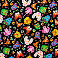 Microwaveable Heating Pad: Cherry Pit, Rice, Walnut or Flax Seed - Skulls