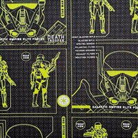 Star Wars - Microwaveable Heating Pad: Cherry Pits, Rice, Walnut or Flax Seed