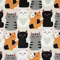 Heating Pad, Cherry Pits, Rice, Walnut or Flax Seed, 5 sizes, Cat Patterns -  Microwaveable