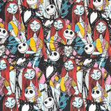 Nightmare Before Christmas Microwaveable Heating Pad: Cherry Pits, Rice, Walnut or Flax Seed