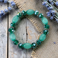 Beaded Stretch Bracelet Collection