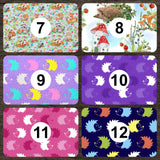 Microwaveable Heating Pad: Cherry Pits, Rice, Walnut or Flax Seed-Animal Patterns