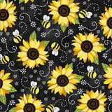 Heating Pad, Cherry Pits, Jasmine Rice, Crushed Walnut Shells, 5 sizes, Sunflower Patterns -  Microwaveable