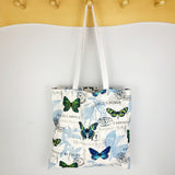 Borboleta Indigo Tote Bags