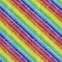 Microwaveable Heating Pad: Cherry Pits, Rice, Walnut or Flax Seed - Rainbow