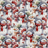 Heating Pad, Cherry Pits, Rice, Walnut or Flax Seed - Winter Wonderland - Microwaveable
