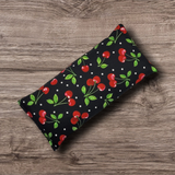 Cherry Pit Heating Pad - Cherries and White Dots