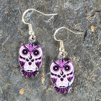 Colorful Owl Earrings Multiple Designs