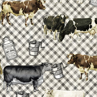 Heating Pad, Cherry Pits, Rice, Walnut or Flax Seed, 5 sizes, Farm Life Patterns -  Microwaveable
