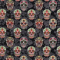 Microwaveable Heating Pad: Cherry Pit, Rice, Walnut or Flax Seed - Skulls