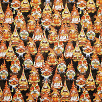 Heating Pad, Cherry Pits, Rice, Walnut or Flax Seed, 5 sizes, Gnome Patterns -  Microwaveable