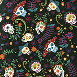 Microwaveable Heating Pad: Cherry Pit, Rice, Walnut or Flax Seed - Skulls