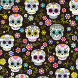 Microwaveable Heating Pad: Cherry Pit, Rice, Walnut or Flax Seed - Skulls